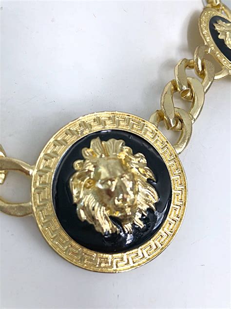 versace lion head